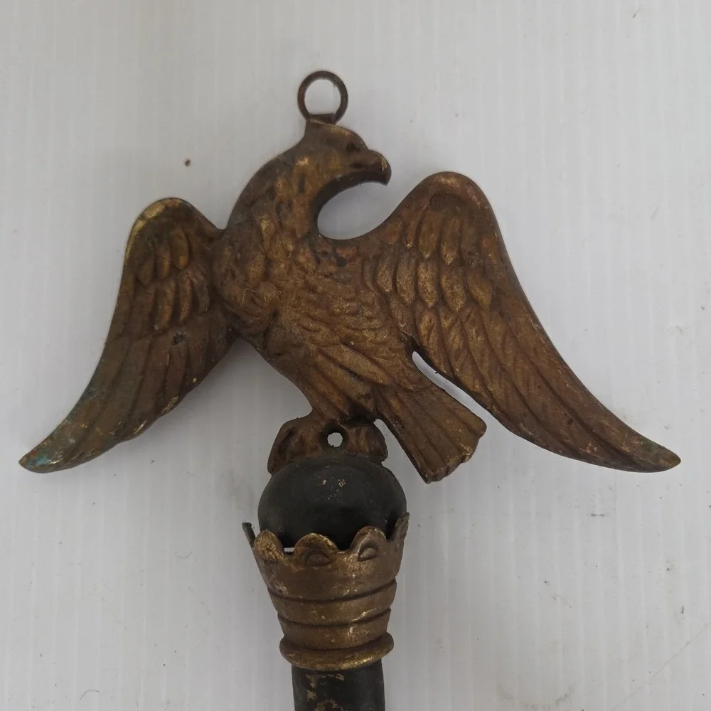 Eagle Wall Sconces Victorian Art Deco Brass Antique Vintage